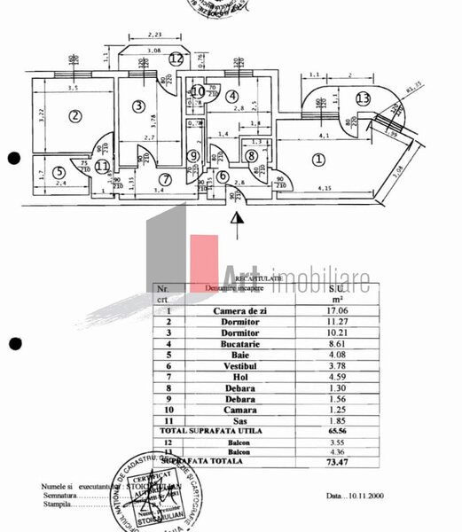 Berceni, Spiru Haret, vanzare apartament decomandat 3 camere.